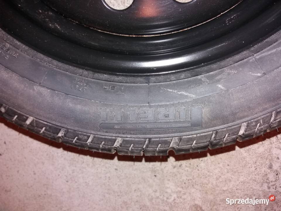 Felga stalowa 15opona Pirelli 6000 19555 Zapas z Koła i felgi podkarpackie Ustrzyki Dolne