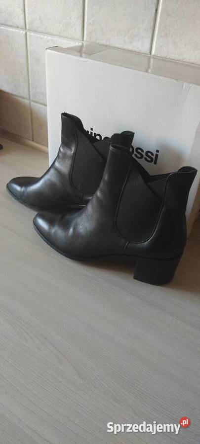 Buty damskie botki czarne Gino Rossi Gino Rossi Lublin sprzedam