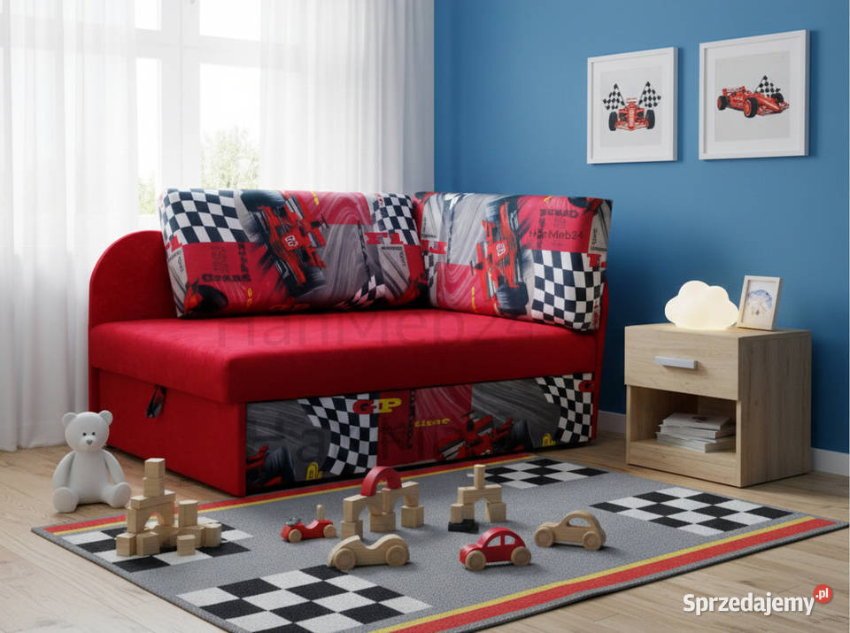 Narożnik dzieci Kubuś funkcja spania pojemnik sprzedam