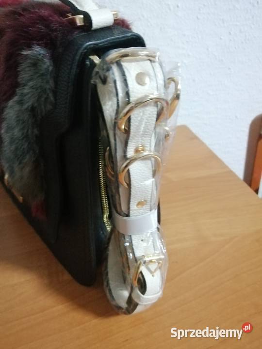 Bessie London futrzana torebka z metką Faux fur Dla kobiet Zgorzelec