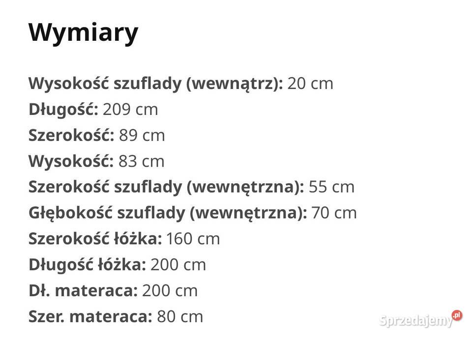 Łóżkom Hemnes Pionki