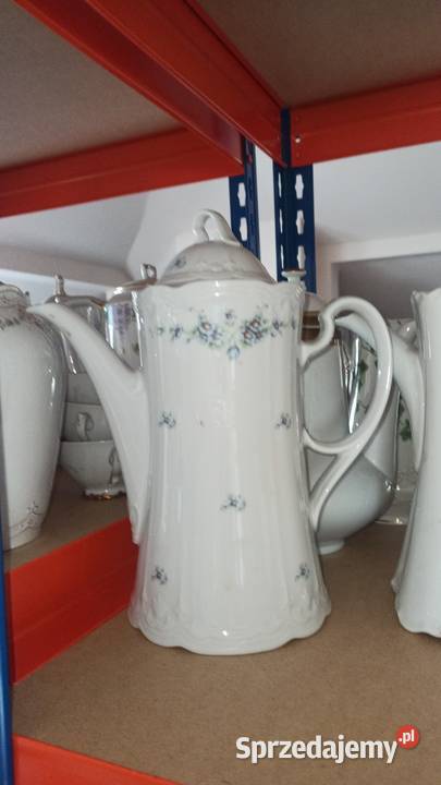 Dzbanek niebieskie kwiaty Seltmann Weiden Porcelana i szkło pomorskie Gdańsk sprzedam