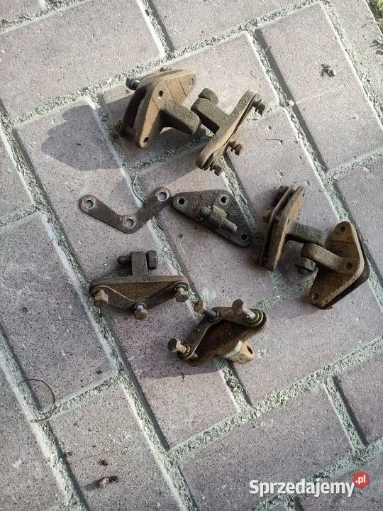 Syrena 105b zawiasy drzwi pasy bezpieczeństwa Markowola