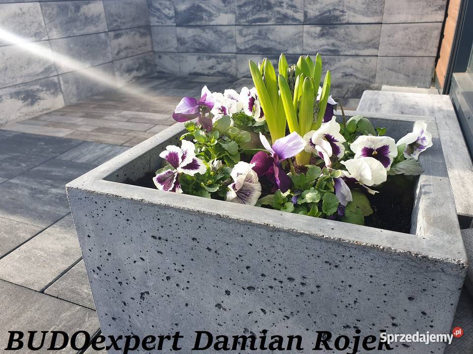 Donica Beton architektoniczny 40x80x40 Stalowa Wola sprzedam