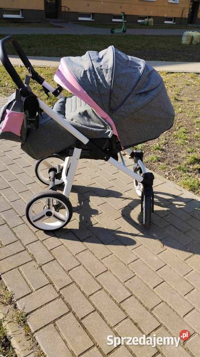 Wózek dziecka 3w1 Przekładane siedzisko  Łódź