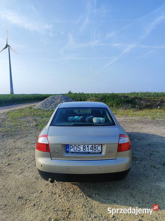 Audi a4 b6 20 benzyna lpg Koźmin Wielkopolski