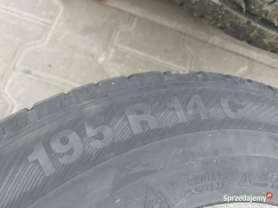 Opony 195 R14 C 18575 R14C z felgami