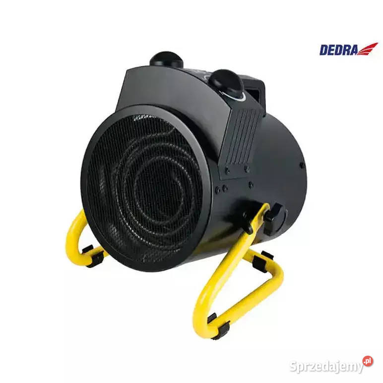 NAGRZEWNICA ELEKTRYCZNA 30KW OKRĄGŁA CZARNA Opalenica