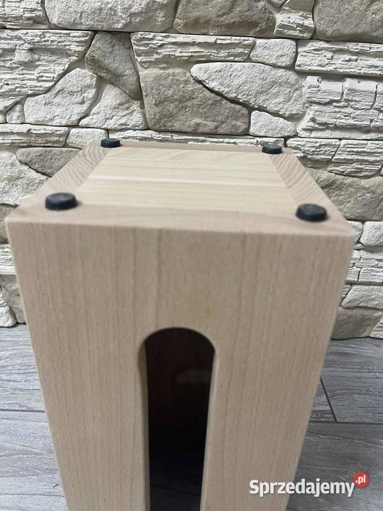 Pojemnik na papier toaletowy stojak drewniany podkarpackie Dębica