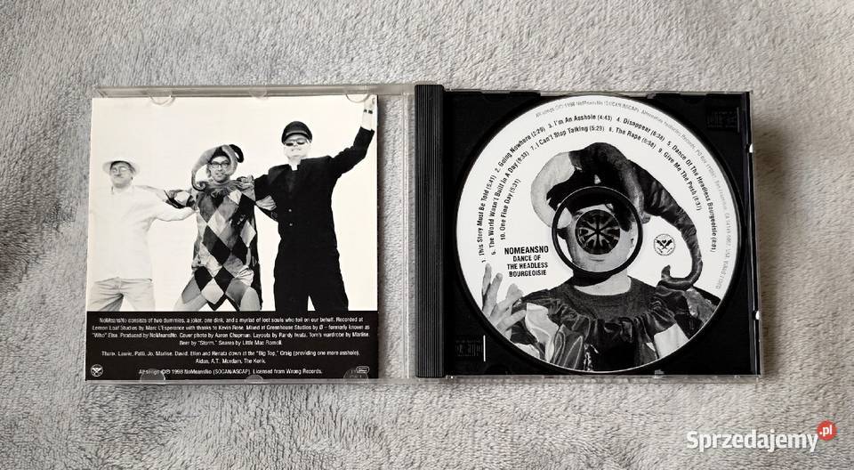 Nomeansno Dance Of The Headless Bourgeoisie CD Rybnik