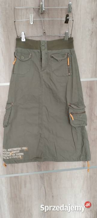 Spódnica cropp zielony Łódź