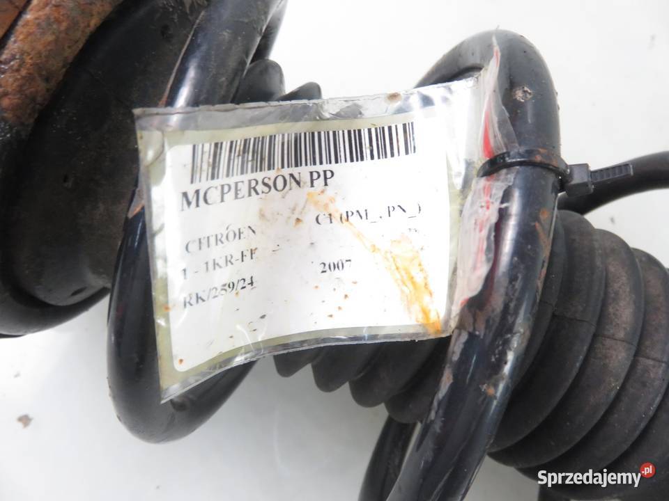 MCPERSON PRAWY PRZEDNI CITROEN C1 10 12V