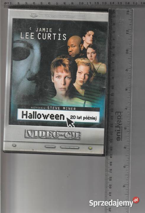 Halloween 20 lat później Jamie Lee Curtis VCD Filmy mazowieckie Pruszków