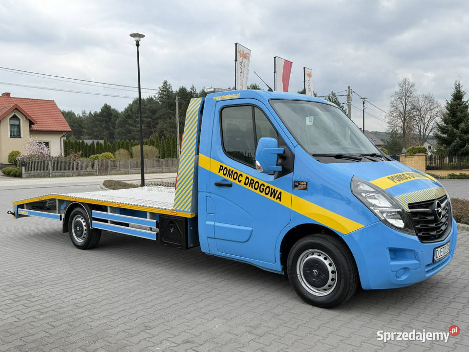 Opel Movano 23 dCi 136 Laweta Pomoc Drogowa Nowy klimatyzacja świętokrzyskie Widełki