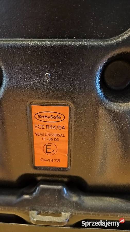 BabySafe MASTIFF fotelik samochodowy 1536 ISOFIX Oszczeklin sprzedam