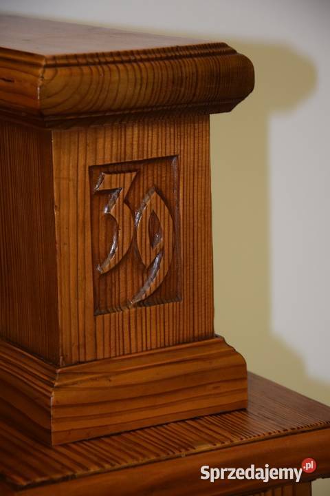 ławka dębowa ze schowkiem nowa Dom i Ogród warmińsko-mazurskie sprzedam