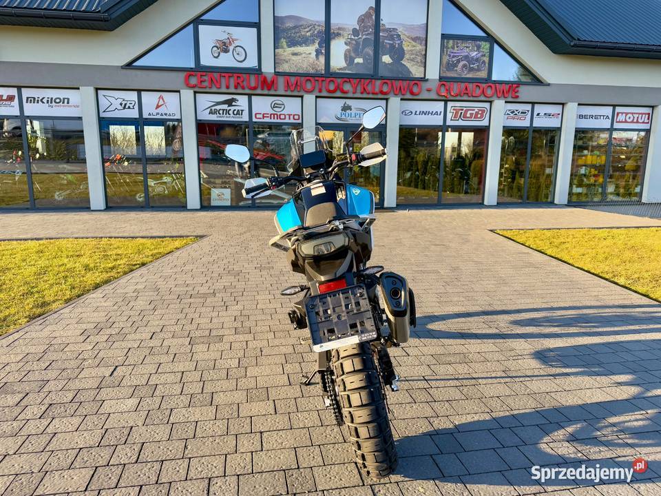 MOTOCYKL TURYSTYCZNY CFMOTO CF MOTO 450MT OPONY CF Moto Głogoczów