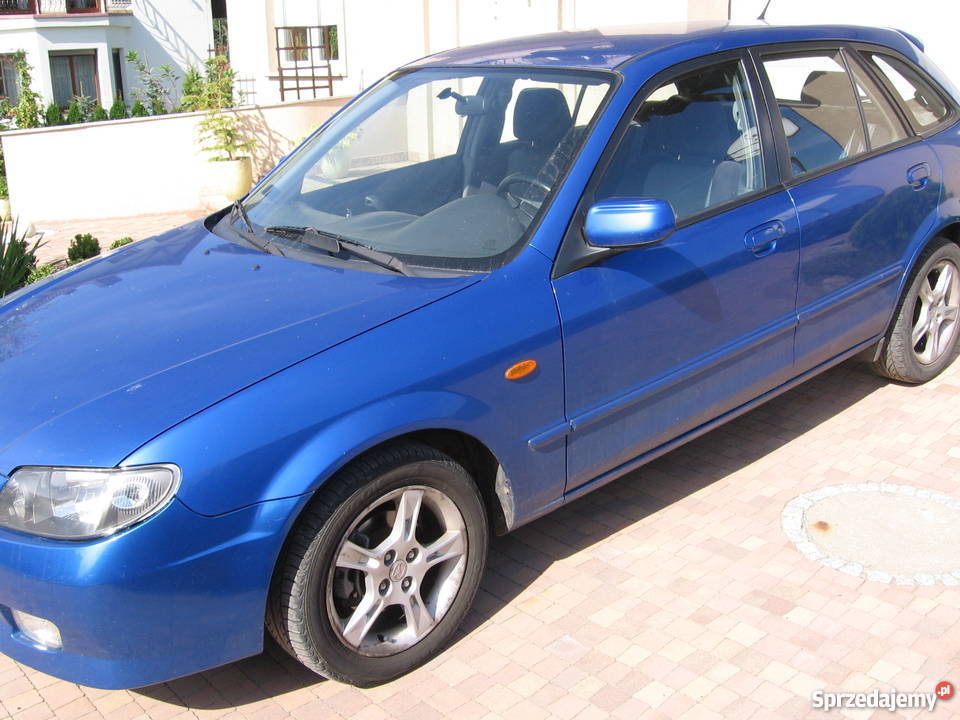 Mazda 323F niebieski metalic poduszka powietrzna sprzedam