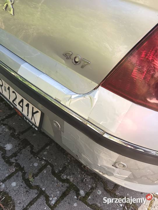 SPRZEDAM ZAMIENIĘ PEUGEOT 407 Sedan / Limuzyna Goszczanowiec