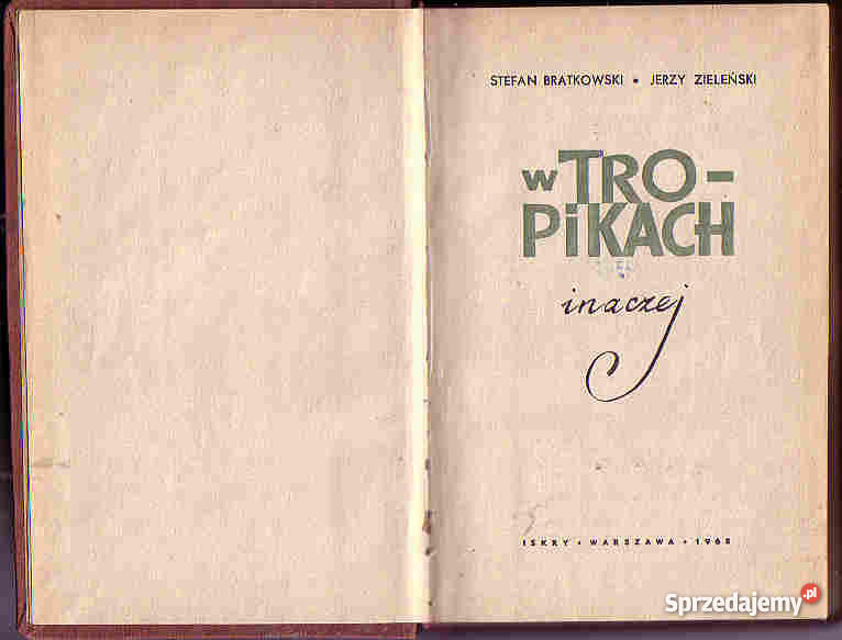 4411 W TROPIKACH INACZEJ STEFAN BRATKOWSKI i JER literatura piękna - proza polska Czyrna