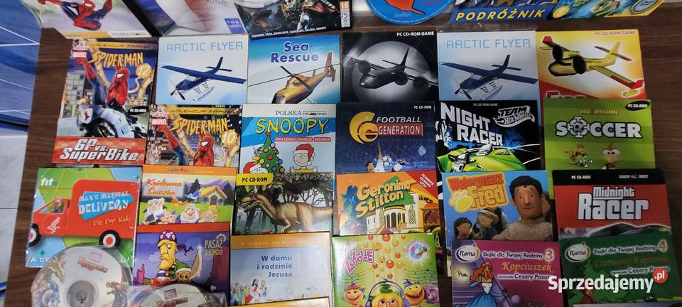 Kolekcja gier prog edukacyjnych bajek dzieci i Pozostałe śląskie Sosnowiec