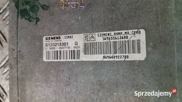 S120215301G 9655613680 Sterownik komputer Radłów