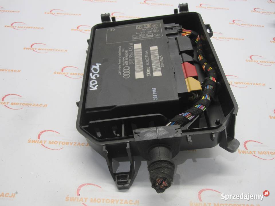 AUDI A4 B7 08r moduł komfortu 8H0959433M osobowe Kielce