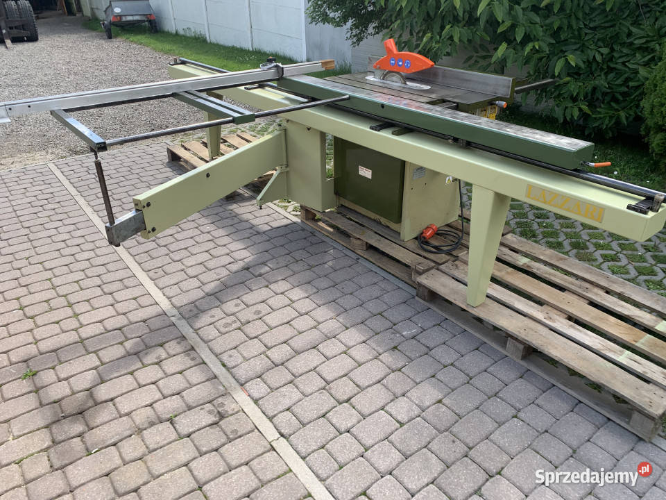 Piła formatowa LAZZARI CS41 z podcinaczem 22 Kw Piotrów-Porębiska