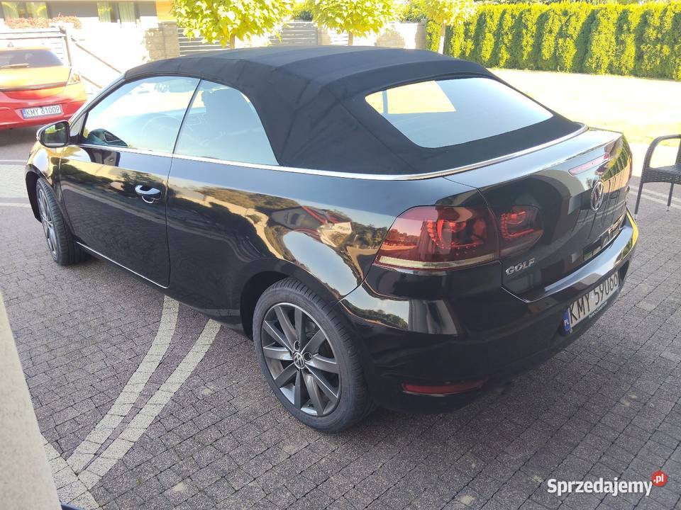 Volkswagen Golf VI Cabrio 16TDI 2012r małopolskie