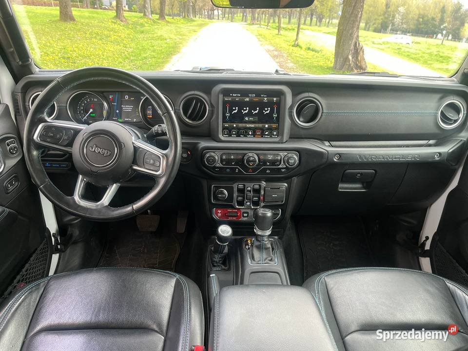 Jeep Wrangler Rubicon 20 4xe PlugIn Hybrid 381 aluminiowe felgi Wrangler Kalwaria Zebrzydowska sprzedam
