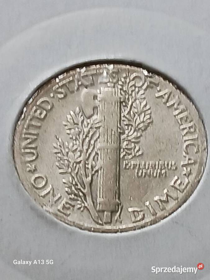 10 Centów USA 1941 r Merkury Konin