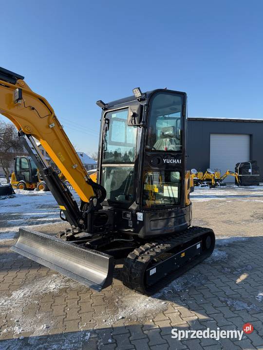 Koparka YUCHAI U35 KLIMA Silnik YANMAR 39t NOWA