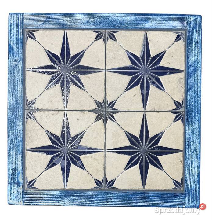 Stolik kawowy z drewna i płytek ceramicznych z Stoliki kawowe i ławy Szczecin