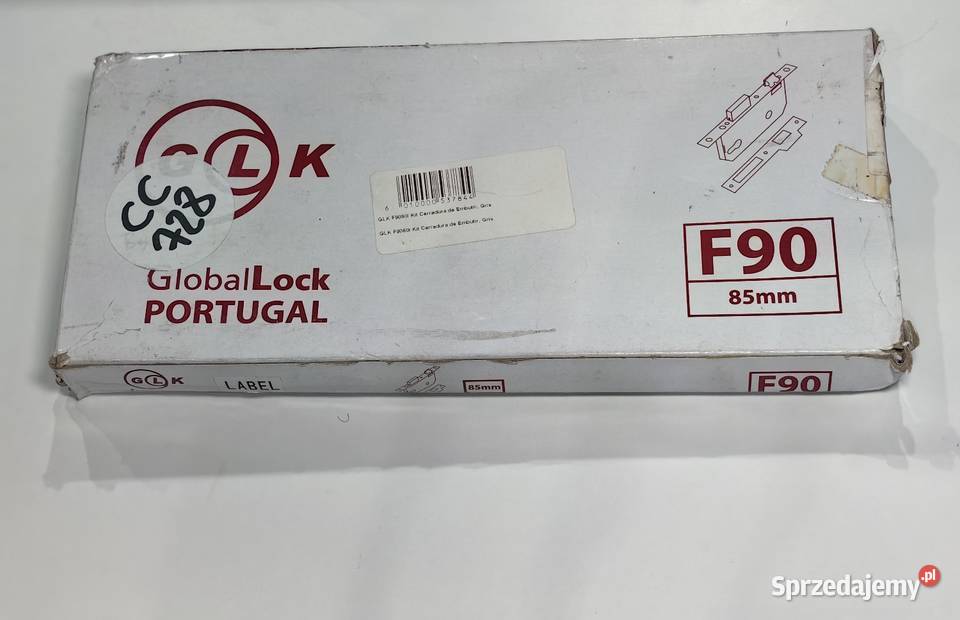 Zamek do drzwi GlobalLock Portugal F9p 85 mm Inczew