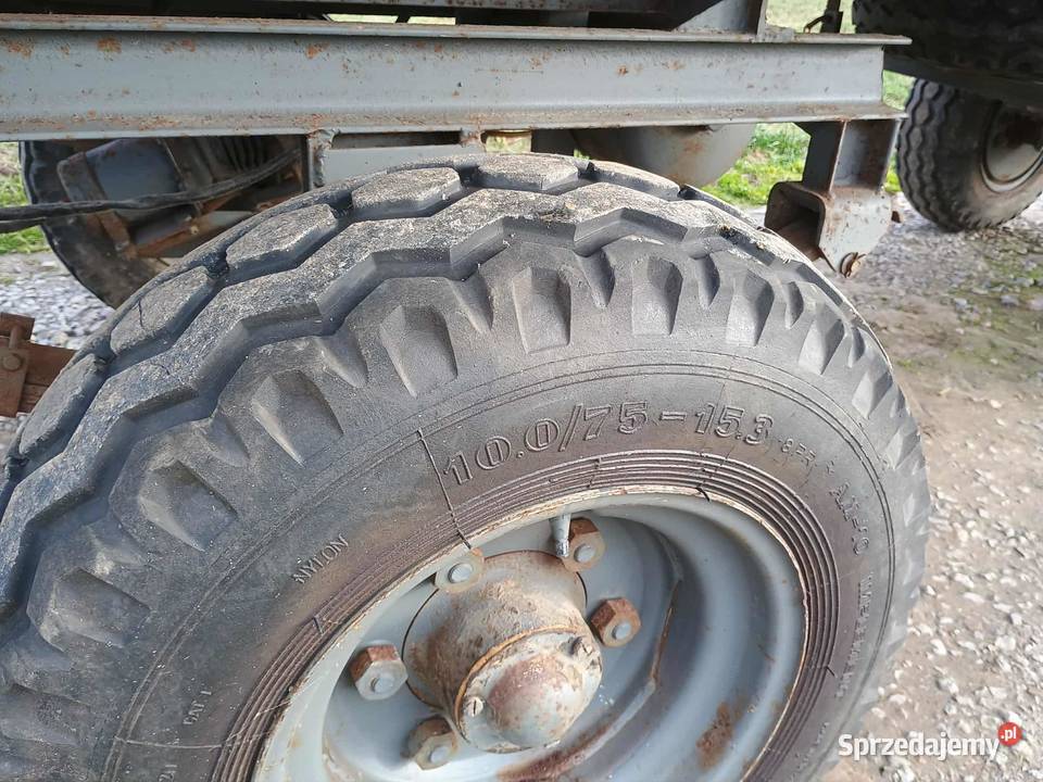 Przyczepa Autosan D44S02 Sztywna 4 Tony Oryginał Wirkowice Pierwsze