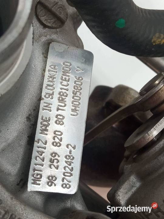 TURBOSPRĘŻARKA 9825982080 12 THP TURBO PURETECH