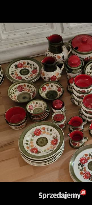 Zestaw naczyń ceramicznych Tirol z Austrii Morawica sprzedam