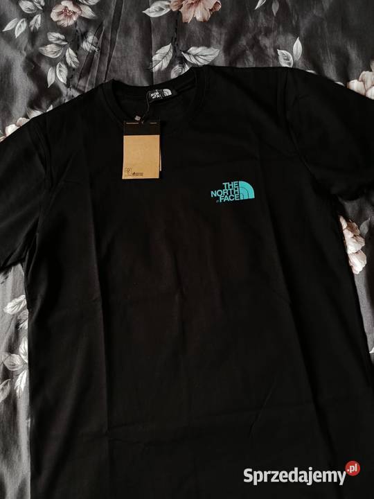 Tshirt bawełniany The North Face czarny L Białystok