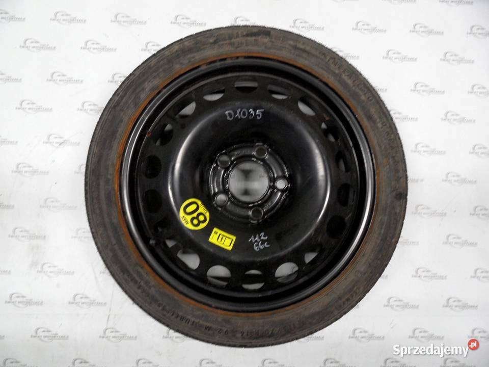 OPEL VECTRA C koło dojazdowe 1157016 92M 5x110 świętokrzyskie