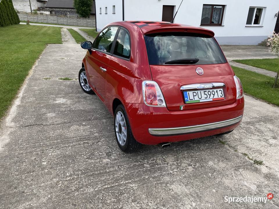 Fiat 500 12 benzyna Zarejestrowany w Polsce