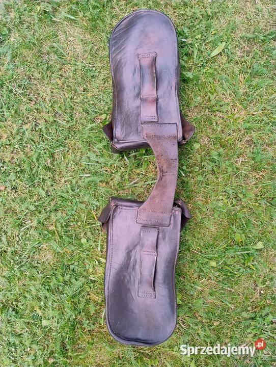 Siodło wojskowe kulbaka Militaria śląskie Skrajniwa