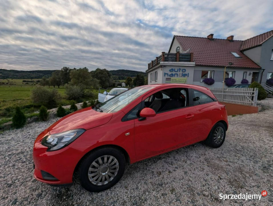 Opel Corsa E 12 benzyna 70 Klima opłacony E 2014 dolnośląskie Kamienna Góra