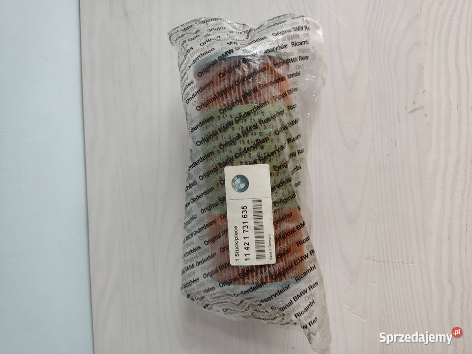 Filtr oleju oryginał BMW 11 42 1 731 635 opolskie Głuchołazy
