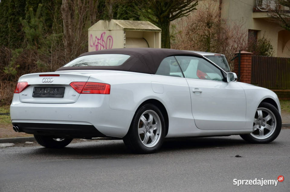 Audi A5 Cabrio Zarejestrowane 20TDI 190 Serwis 2000cm3 Kutno sprzedam