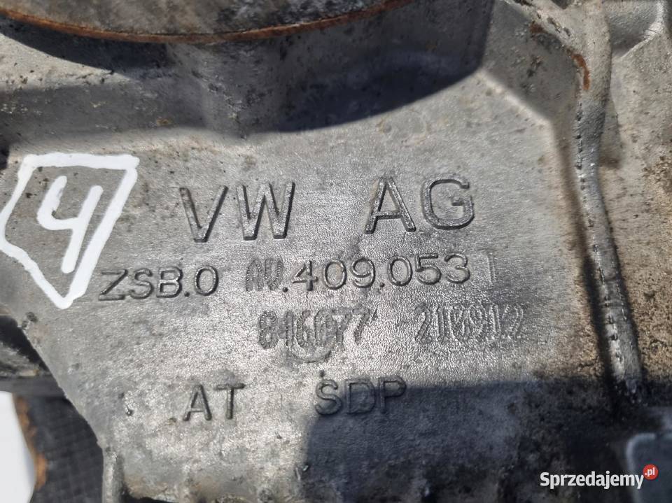 REDUKTOR SKRZYNI BIEGÓW VW Golf Passat B7 Audi Chełm