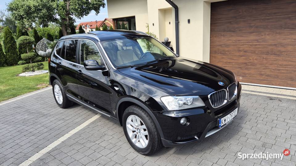 PIĘKNE BMW X3 F25 XDRIVE 184 Rok produkcji 2012 Niepołomice sprzedam