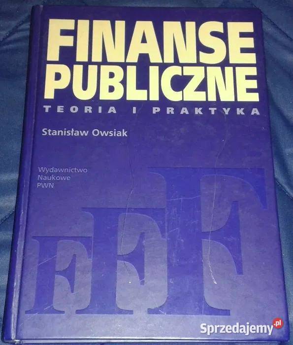 Finanse publiczne Teoria i praktyka Stanisław Rok wydania 1999 lubelskie