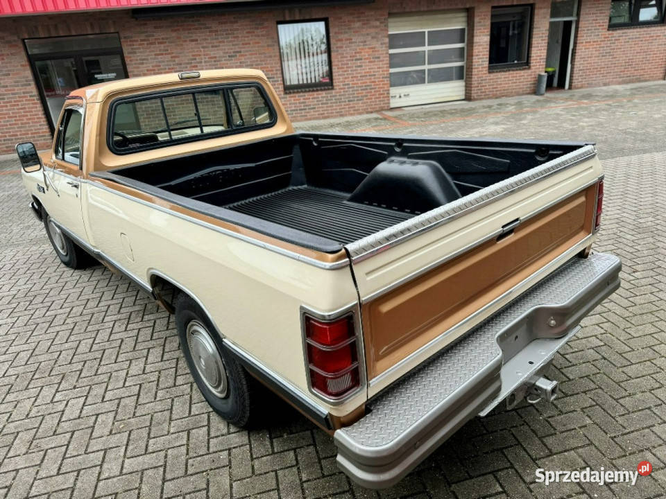 Dodge RAM D350 1986 klasyk pickup silnik 360V8 nieuszkodzony lubuskie Sulechów