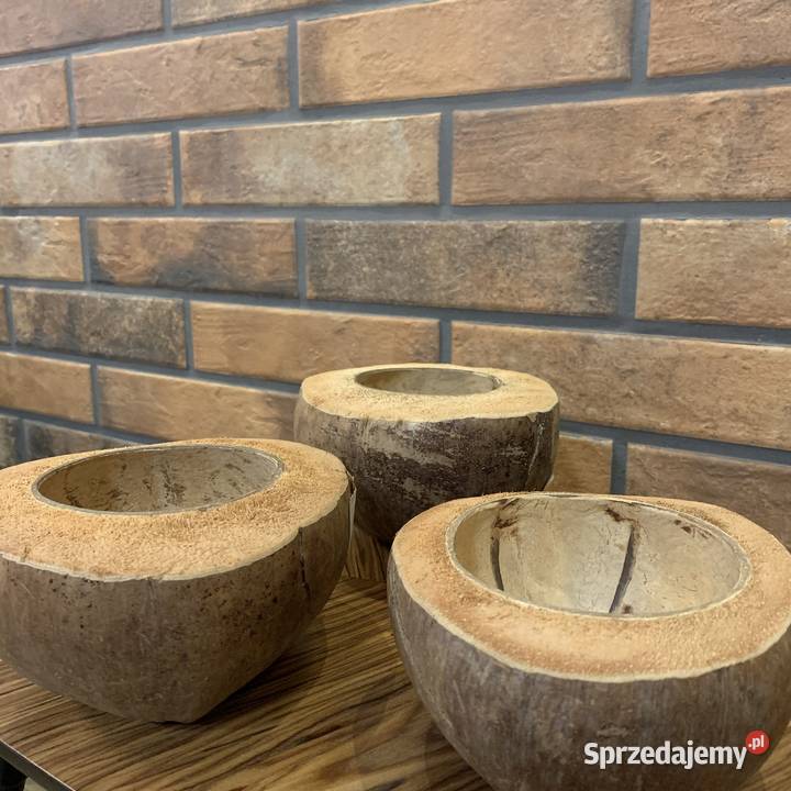 Doniczka z łupiny kokosa Bochnia sprzedam