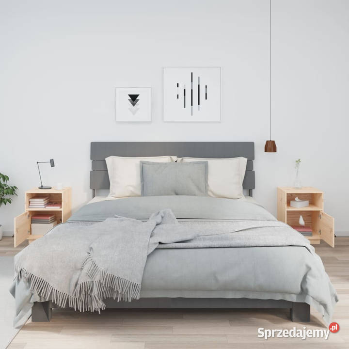 Szafki nocne 2 40x34x55 lite drewno sosnowe Nocne mazowieckie Warszawa
